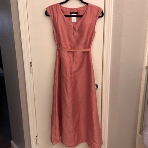 Weekend MaxMara Gordon Tie-Belt Fit & Flare Dress